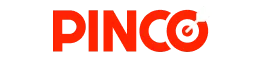 Логотип PINCO с белой стрелой
